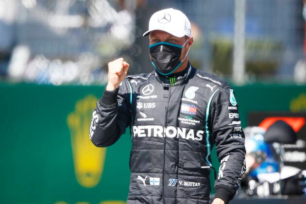 Motorsports: FIA Formula One World Championship, WM, Weltmeisterschaft 2020, Grand Prix of Austria Motorsports: FIA Formula One World Championship 2020, Grand Prix of Austria, 77 Valtteri Bottas (FIN, Mercedes-AMG Petronas Formula One Team),