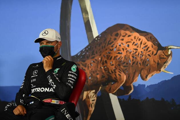 Motorsports: FIA Formula One World Championship, WM, Weltmeisterschaft 2020, Grand Prix of Austria Motorsports: FIA Formula One World Championship 2020, Grand Prix of Austria, 77 Valtteri Bottas (FIN, Mercedes-AMG Petronas Formula One Team),