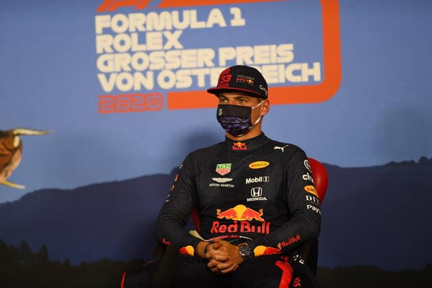 Motorsports: FIA Formula One World Championship, WM, Weltmeisterschaft 2020, Grand Prix of Austria Motorsports: FIA Formula One World Championship 2020, Grand Prix of Austria, 33 Max Verstappen (NLD, Aston Martin Red Bull Racing),