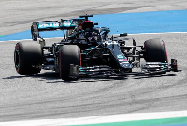 Motorsports: FIA Formula One World Championship, WM, Weltmeisterschaft 2020, Grand Prix of Austria Motorsports: FIA Formula One World Championship 2020, Grand Prix of Austria, 44 Lewis Hamilton (GBR, Mercedes-AMG Petronas Formula One Team),