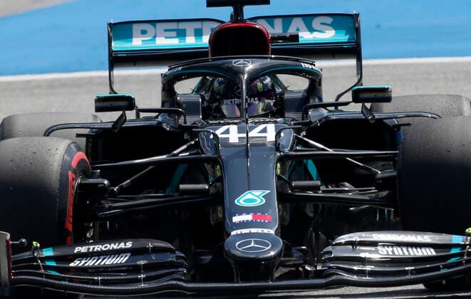 Motorsports: FIA Formula One World Championship, WM, Weltmeisterschaft 2020, Grand Prix of Austria Motorsports: FIA Formula One World Championship 2020, Grand Prix of Austria, 44 Lewis Hamilton (GBR, Mercedes-AMG Petronas Formula One Team),