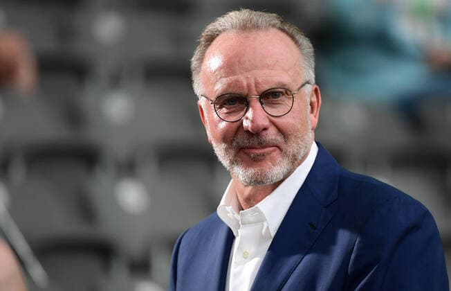 Fussball DFB Pokal Finale, Bayer 04 Leverkusen - FC Bayern Muenchen 04.07.2020, xkvx, Fussball DFB Pokal Finale, Bayer 04 Leverkusen - FC Bayern Muenchen emspor, v.l. Karl-Heinz ãKalleÒ Rummenigge (Vorstandsvorsitzender FC Bayern Muenchen) Foto: Kevin Voigt Jan Huebner Pool (DFL DFB REGULATIONS PROHIBIT ANY USE OF PHOTOGRAPHS as IMAGE SEQUENCES and or QUASI-VIDEO - Editorial Use ONLY, National and International News Agencies OUT) Berlin Olympiastadion Berlin Deutschland (DE)