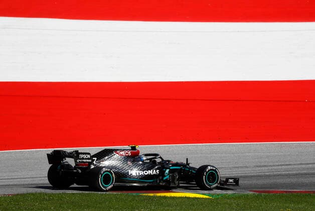 Motorsports: FIA Formula One World Championship, WM, Weltmeisterschaft 2020, Grand Prix of Austria Motorsports: FIA Formula One World Championship 2020, Grand Prix of Austria, 77 Valtteri Bottas (FIN, Mercedes-AMG Petronas Formula One Team),