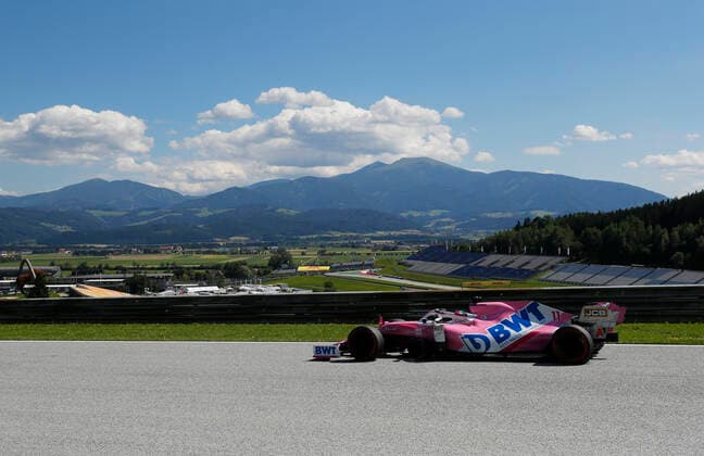 Motorsports: FIA Formula One World Championship, WM, Weltmeisterschaft 2020, Grand Prix of Austria Motorsports: FIA Formula One World Championship 2020, Grand Prix of Austria, 11 Sergio Perez (MEX, BWT Racing Point F1 Team),