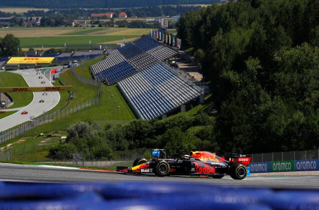 Motorsports: FIA Formula One World Championship, WM, Weltmeisterschaft 2020, Grand Prix of Austria Motorsports: FIA Formula One World Championship 2020, Grand Prix of Austria, 33 Max Verstappen (NLD, Aston Martin Red Bull Racing),