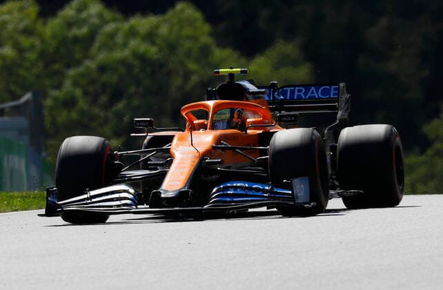 Motorsports: FIA Formula One World Championship, WM, Weltmeisterschaft 2020, Grand Prix of Austria Motorsports: FIA Formula One World Championship 2020, Grand Prix of Austria, 4 Lando Norris (GBR, McLaren F1 Team),