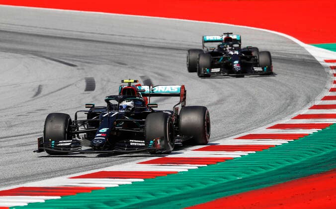 Motorsports: FIA Formula One World Championship, WM, Weltmeisterschaft 2020, Grand Prix of Austria Motorsports: FIA Formula One World Championship 2020, Grand Prix of Austria, 77 Valtteri Bottas (FIN, Mercedes-AMG Petronas Formula One Team),