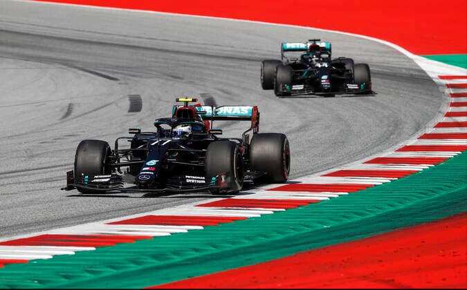 Motorsports: FIA Formula One World Championship, WM, Weltmeisterschaft 2020, Grand Prix of Austria Motorsports: FIA Formula One World Championship 2020, Grand Prix of Austria, 77 Valtteri Bottas (FIN, Mercedes-AMG Petronas Formula One Team),