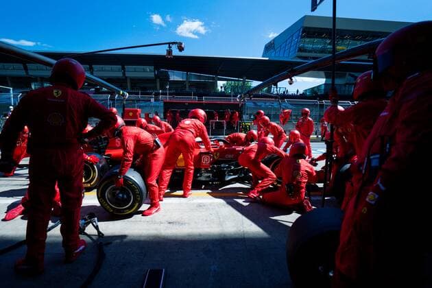 Motorsports: FIA Formula One World Championship, WM, Weltmeisterschaft 2020, Grand Prix of Austria Motorsports: FIA Formula One World Championship 2020, Grand Prix of Austria, 5 Sebastian Vettel (GER, Scuderia Ferrari Mission Winnow),