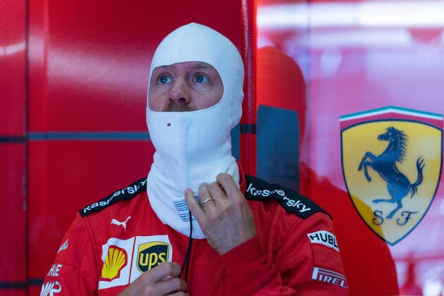 Sport Bilder des Tages Motorsports: FIA Formula One World Championship, WM, Weltmeisterschaft 2020, Grand Prix of Austria Motorsports: FIA Formula One World Championship 2020, Grand Prix of Austria, 5 Sebastian Vettel (GER, Scuderia Ferrari Mission Winnow),