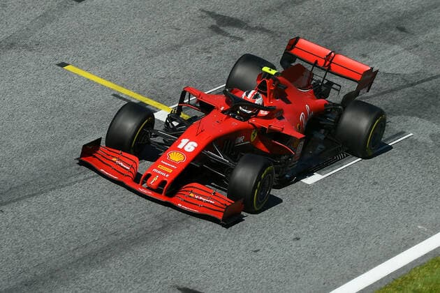 Motorsports: FIA Formula One World Championship, WM, Weltmeisterschaft 2020, Grand Prix of Austria Motorsports: FIA Formula One World Championship 2020, Grand Prix of Austria, 16 Charles Leclerc (MCO, Scuderia Ferrari Mission Winnow),