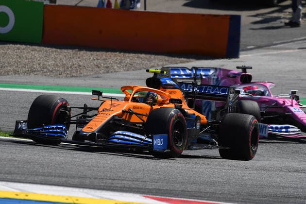 Motorsports: FIA Formula One World Championship, WM, Weltmeisterschaft 2020, Grand Prix of Austria Motorsports: FIA Formula One World Championship 2020, Grand Prix of Austria, 4 Lando Norris (GBR, McLaren F1 Team),
