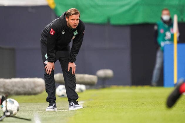 1.FC Heidenheim vs SV Werder Bremen - Relegation 02 - 06.07.2020 Florian Kohfeldt (Trainer SV Werder Bremen) nphgm001: Fussball: 1. Bundesliga: Saison 19 20: Relegation 02; 1.FC Heidenheim vs SV Werder Bremen - 06.07.2020 Foto: gumzmedia nordphoto POOL DFL regulations prohibit any use of photographs as image sequences and or quasi-video. EDITORIAL USE ONLY National and international News-Agencies OUT. Heidenheim Voith-Arena BW DEUTSCHLAND