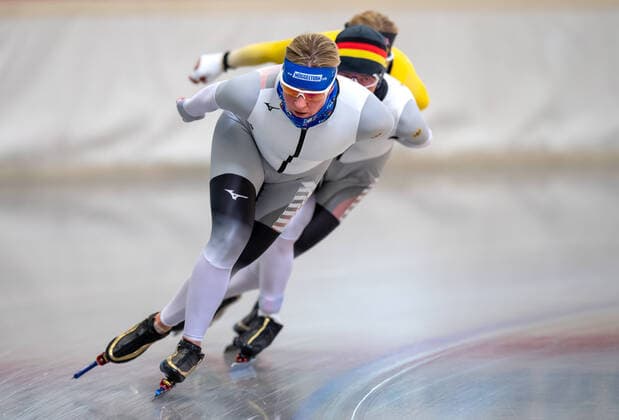 Bilder des Jahres 2020, Sport 07 Juli Sport Themen der Woche KW28 Sport Bilder des Tages EISSCHNELLLAUF - SOMMEREIS - Claudia PECHSTEIN am 08.07.2020 während des Sommereis Trainings in der Max Aicher Arena, Inzell, Deutschland - Foto: ERNST WUKITS - *** ICE RAPID SUMMER ICE Claudia PECHSTEIN on 08 07 2020 during the summer ice Training in the Max Aicher Arena, Inzell, Germany Photo ERNST WUKITS