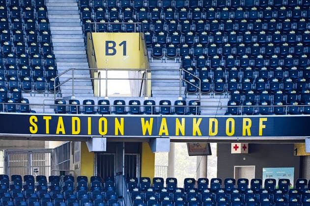 Stadion Wankdorf Sitzplätze, BSC Young Boys - FC Thun, Super League, Fussball, 08.07.2020