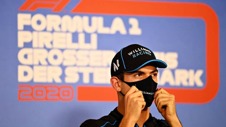 Sport Bilder des Tages Motorsports: FIA Formula One World Championship, WM, Weltmeisterschaft 2020, Grand Prix of Styria Motorsports: FIA Formula One World Championship 2020, Grand Prix of Styria, 6 Nicholas Latifi (CAN, Williams Racing),