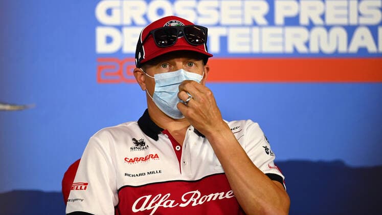 Motorsports: FIA Formula One World Championship, WM, Weltmeisterschaft 2020, Grand Prix of Styria Motorsports: FIA Formula One World Championship 2020, Grand Prix of Styria, 7 Kimi Raikkonen (FIN, Alfa Romeo Racing ORLEN),
