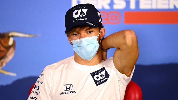 Motorsports: FIA Formula One World Championship, WM, Weltmeisterschaft 2020, Grand Prix of Styria Motorsports: FIA Formula One World Championship 2020, Grand Prix of Styria, 10 Pierre Gasly (FRA, Scuderia AlphaTauri Honda),