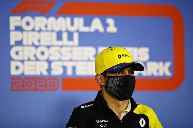 Motorsports: FIA Formula One World Championship, WM, Weltmeisterschaft 2020, Grand Prix of Styria Motorsports: FIA Formula One World Championship 2020, Grand Prix of Styria, 31 Esteban Ocon (FRA, Renault DP World F1 Team),