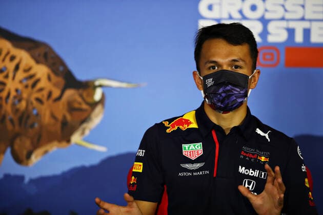 Motorsports: FIA Formula One World Championship, WM, Weltmeisterschaft 2020, Grand Prix of Styria Motorsports: FIA Formula One World Championship 2020, Grand Prix of Styria, 23 Alexander Albon (THA, Aston Martin Red Bull Racing),