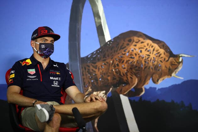 Motorsports: FIA Formula One World Championship, WM, Weltmeisterschaft 2020, Grand Prix of Styria Motorsports: FIA Formula One World Championship 2020, Grand Prix of Styria, 33 Max Verstappen (NLD, Aston Martin Red Bull Racing),
