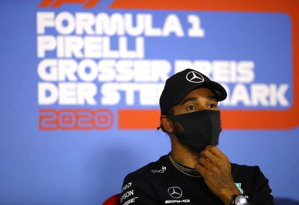 Motorsports: FIA Formula One World Championship, WM, Weltmeisterschaft 2020, Grand Prix of Styria Motorsports: FIA Formula One World Championship 2020, Grand Prix of Styria, 44 Lewis Hamilton (GBR, Mercedes-AMG Petronas Formula One Team),