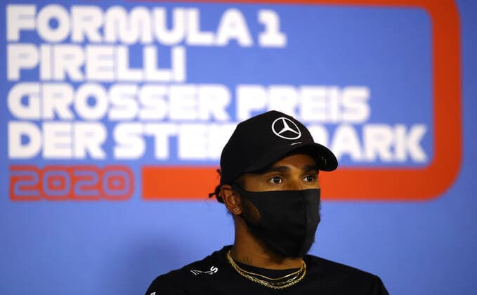 Motorsports: FIA Formula One World Championship, WM, Weltmeisterschaft 2020, Grand Prix of Styria Motorsports: FIA Formula One World Championship 2020, Grand Prix of Styria, 44 Lewis Hamilton (GBR, Mercedes-AMG Petronas Formula One Team),