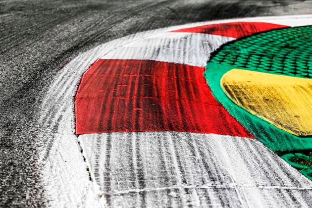 Motorsports: FIA Formula One World Championship, WM, Weltmeisterschaft 2020, Grand Prix of Styria, Red Bull Ring Spielberg, Curbs Spielberg Austria
