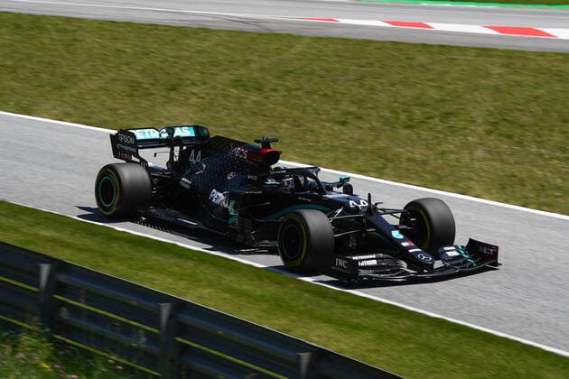 Motorsports: FIA Formula One World Championship, WM, Weltmeisterschaft 2020, Grand Prix of Styria Motorsports: FIA Formula One World Championship 2020, Grand Prix of Styria, 44 Lewis Hamilton (GBR, Mercedes-AMG Petronas Formula One Team),