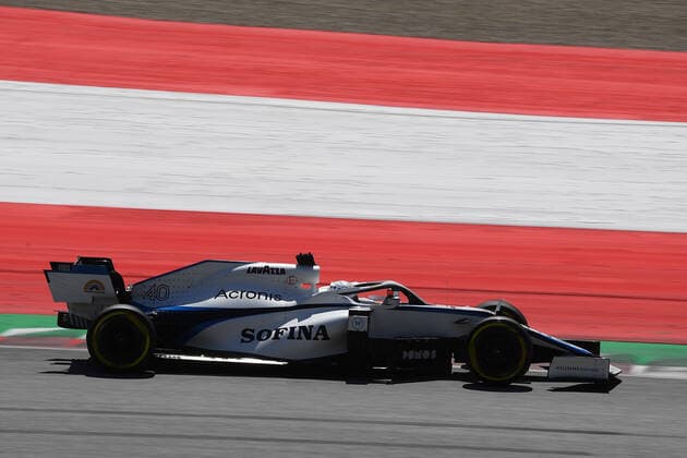 Motorsports: FIA Formula One World Championship, WM, Weltmeisterschaft 2020, Grand Prix of Styria Motorsports: FIA Formula One World Championship 2020, Grand Prix of Styria, 40 Jack Aitken (GBR, Williams Racing),