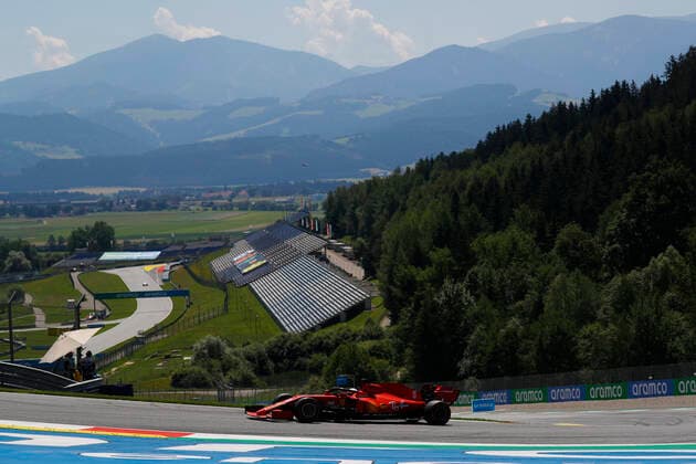 Motorsports: FIA Formula One World Championship, WM, Weltmeisterschaft 2020, Grand Prix of Styria Motorsports: FIA Formula One World Championship 2020, Grand Prix of Styria, 5 Sebastian Vettel (GER, Scuderia Ferrari Mission Winnow),