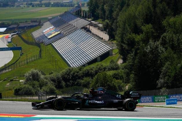 Motorsports: FIA Formula One World Championship, WM, Weltmeisterschaft 2020, Grand Prix of Styria Motorsports: FIA Formula One World Championship 2020, Grand Prix of Styria, 44 Lewis Hamilton (GBR, Mercedes-AMG Petronas Formula One Team),