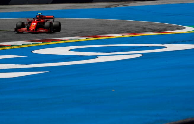 Motorsports: FIA Formula One World Championship, WM, Weltmeisterschaft 2020, Grand Prix of Styria Motorsports: FIA Formula One World Championship 2020, Grand Prix of Styria, 16 Charles Leclerc (MCO, Scuderia Ferrari Mission Winnow),