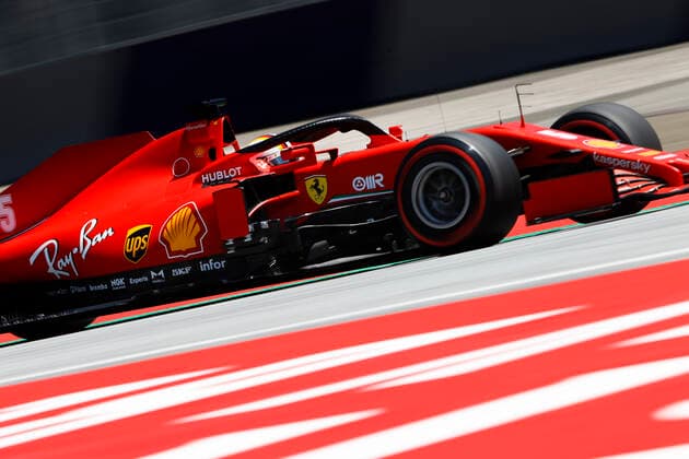 Motorsports: FIA Formula One World Championship, WM, Weltmeisterschaft 2020, Grand Prix of Styria Motorsports: FIA Formula One World Championship 2020, Grand Prix of Styria, 5 Sebastian Vettel (GER, Scuderia Ferrari Mission Winnow),
