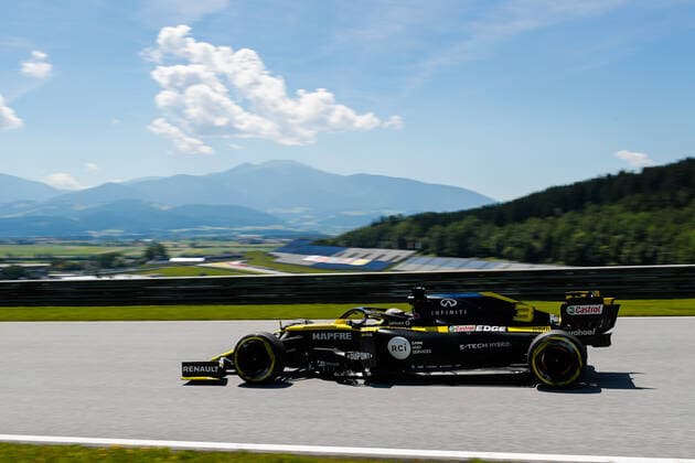 Motorsports: FIA Formula One World Championship, WM, Weltmeisterschaft 2020, Grand Prix of Styria Motorsports: FIA Formula One World Championship 2020, Grand Prix of Styria, 3 Daniel Ricciardo (AUS, Renault DP World F1 Team),