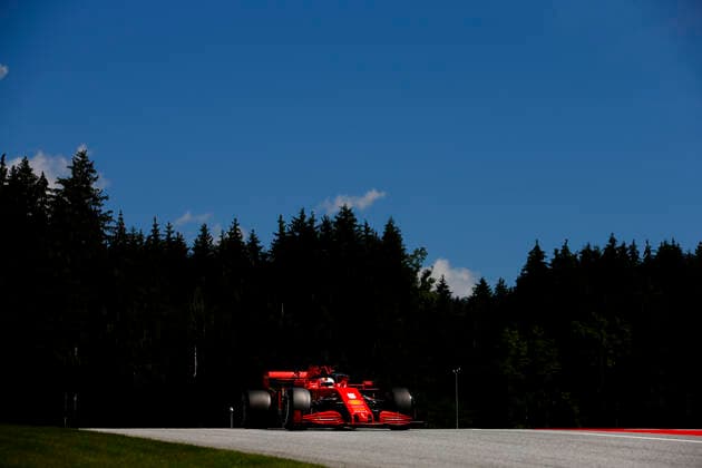 Motorsports: FIA Formula One World Championship, WM, Weltmeisterschaft 2020, Grand Prix of Styria Motorsports: FIA Formula One World Championship 2020, Grand Prix of Styria, 5 Sebastian Vettel (GER, Scuderia Ferrari Mission Winnow),