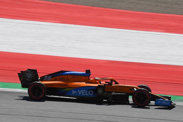 Motorsports: FIA Formula One World Championship, WM, Weltmeisterschaft 2020, Grand Prix of Styria Motorsports: FIA Formula One World Championship 2020, Grand Prix of Styria, 55 Carlos Sainz (ESP, McLaren F1 Team),