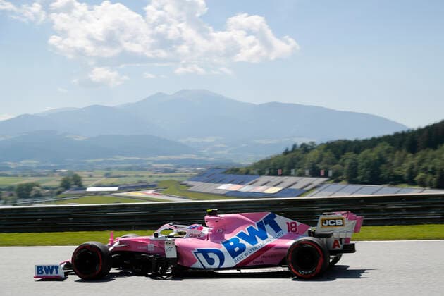 Motorsports: FIA Formula One World Championship, WM, Weltmeisterschaft 2020, Grand Prix of Styria Motorsports: FIA Formula One World Championship 2020, Grand Prix of Styria, 18 Lance Stroll (CAN, BWT Racing Point F1 Team),