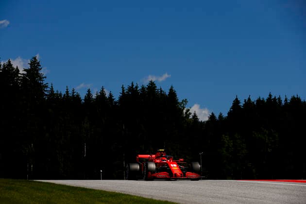 Motorsports: FIA Formula One World Championship, WM, Weltmeisterschaft 2020, Grand Prix of Styria Motorsports: FIA Formula One World Championship 2020, Grand Prix of Styria, 16 Charles Leclerc (MCO, Scuderia Ferrari Mission Winnow),