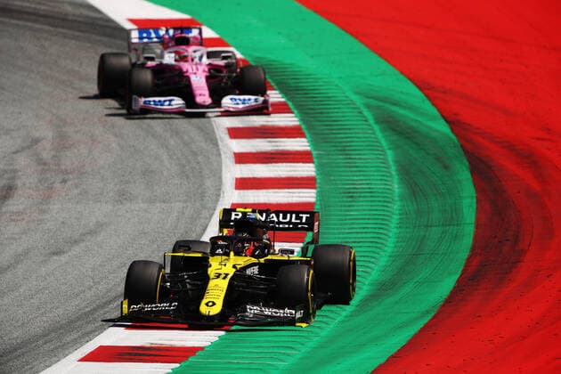 Motorsports: FIA Formula One World Championship, WM, Weltmeisterschaft 2020, Grand Prix of Styria Motorsports: FIA Formula One World Championship 2020, Grand Prix of Styria, 31 Esteban Ocon (FRA, Renault DP World F1 Team),