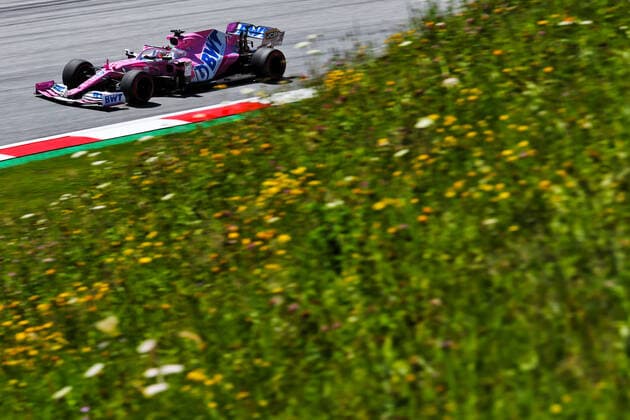 Motorsports: FIA Formula One World Championship, WM, Weltmeisterschaft 2020, Grand Prix of Styria Motorsports: FIA Formula One World Championship 2020, Grand Prix of Styria, 11 Sergio Perez (MEX, BWT Racing Point F1 Team),