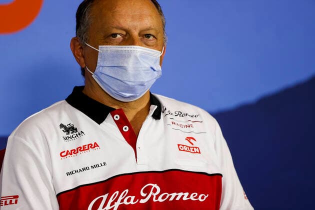 Motorsports: FIA Formula One World Championship, WM, Weltmeisterschaft 2020, Grand Prix of Styria Motorsports: FIA Formula One World Championship 2020, Grand Prix of Styria, Frederic Vasseur (FRA, Alfa Romeo Racing),