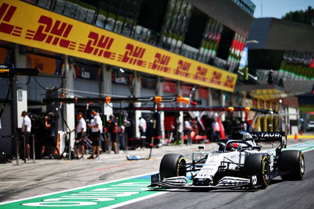 Motorsports: FIA Formula One World Championship, WM, Weltmeisterschaft 2020, Grand Prix of Styria Motorsports: FIA Formula One World Championship 2020, Grand Prix of Styria, 26 Daniil Kvyat (RUS, Scuderia AlphaTauri Honda),