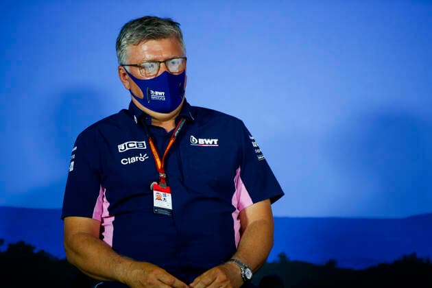 Motorsports: FIA Formula One World Championship, WM, Weltmeisterschaft 2020, Grand Prix of Styria Motorsports: FIA Formula One World Championship 2020, Grand Prix of Styria, Otmar Szafnauer (ROU, BWT Racing Point F1 Team),