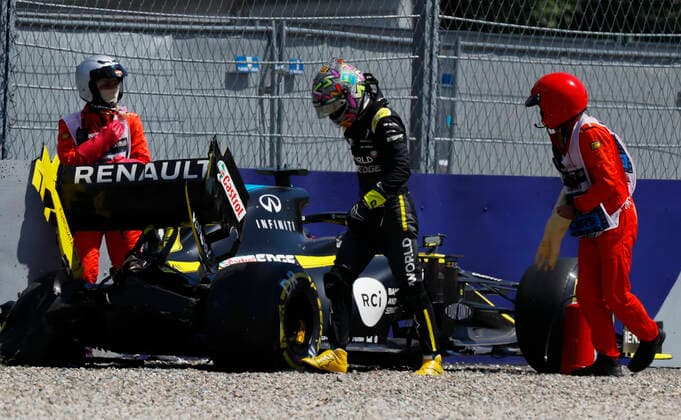 Motorsports: FIA Formula One World Championship, WM, Weltmeisterschaft 2020, Grand Prix of Styria Motorsports: FIA Formula One World Championship 2020, Grand Prix of Styria, 3 Daniel Ricciardo (AUS, Renault DP World F1 Team),