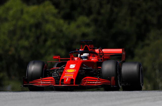 Motorsports: FIA Formula One World Championship, WM, Weltmeisterschaft 2020, Grand Prix of Styria Motorsports: FIA Formula One World Championship 2020, Grand Prix of Styria, 5 Sebastian Vettel (GER, Scuderia Ferrari Mission Winnow),