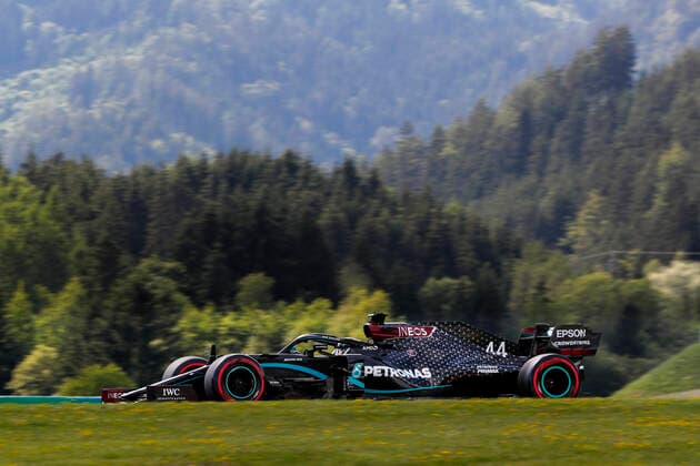 Motorsports: FIA Formula One World Championship, WM, Weltmeisterschaft 2020, Grand Prix of Styria Motorsports: FIA Formula One World Championship 2020, Grand Prix of Styria, 44 Lewis Hamilton (GBR, Mercedes-AMG Petronas Formula One Team),