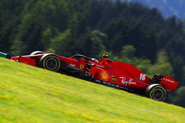 Motorsports: FIA Formula One World Championship, WM, Weltmeisterschaft 2020, Grand Prix of Styria Motorsports: FIA Formula One World Championship 2020, Grand Prix of Styria, 16 Charles Leclerc (MCO, Scuderia Ferrari Mission Winnow),