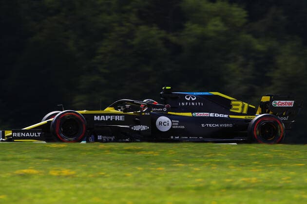 Motorsports: FIA Formula One World Championship, WM, Weltmeisterschaft 2020, Grand Prix of Styria Motorsports: FIA Formula One World Championship 2020, Grand Prix of Styria, 31 Esteban Ocon (FRA, Renault DP World F1 Team),
