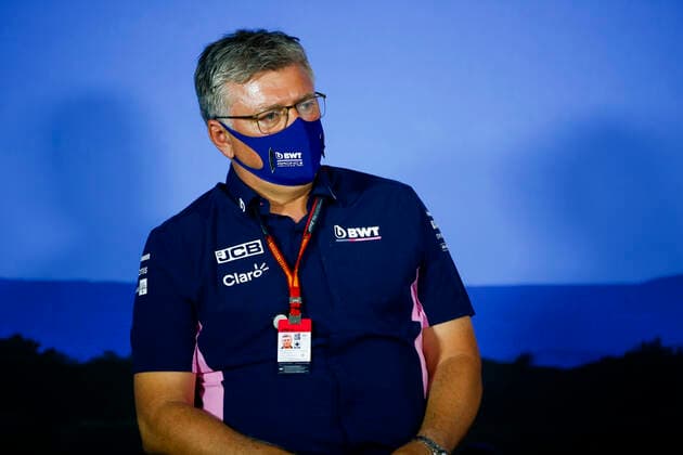 Motorsports: FIA Formula One World Championship, WM, Weltmeisterschaft 2020, Grand Prix of Styria Motorsports: FIA Formula One World Championship 2020, Grand Prix of Styria, Otmar Szafnauer (ROU, BWT Racing Point F1 Team),